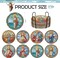 Jesus Diamond Art Coasters – 8-Piece DIY Christian Glass Diamond Painting Kits